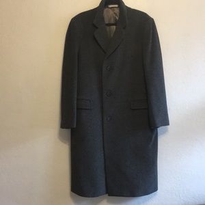 Beautiful men's long cashmere coat